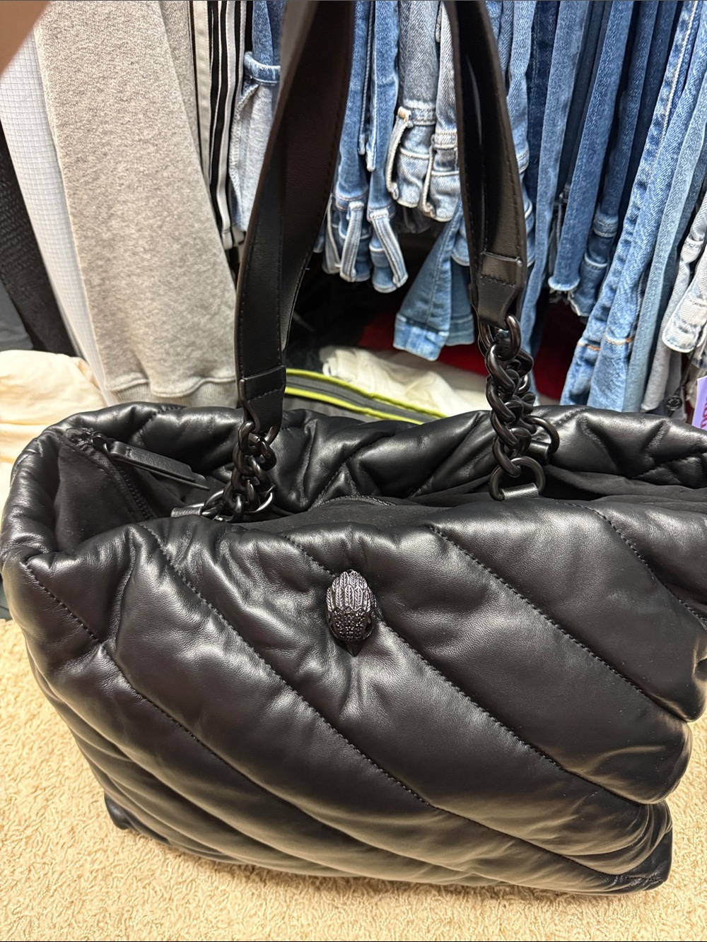 Kurt Geiger London quilted bag. EXCELLENT CONDITION.